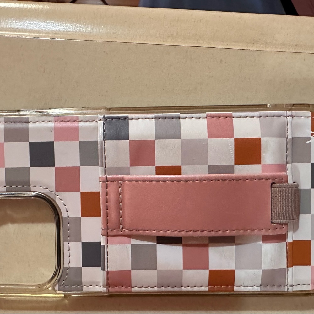 Elegant Multi-Color Checkered Phone Case
